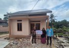 Dedikasi Kemanusiaan Berbuah Manis, Lansia Dumai Terima Rumah Layak Huni Dari CSR BRK Syariah