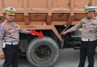 Gelar Operasi Keselamatan, Ditlantas Polda Riau Amankan Satu Truk ODOL Dan Tindak 11 Pelanggar