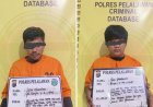 Kantongi 25 Gram Sabu, Polres Pelalawan Amankan Dua Orang Tersangka