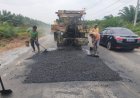 Pastikan Kelancaran Jelang Arus Mudik, Pemkab Siak Kebut Perbaikan Tiga Jalan Lintas