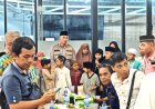 Bukber Bareng Insan Pers, Polresta Pekanbaru Tebar Santunan Untuk Anak Yatim