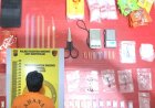 Bongkar Peredaran Narkoba Di Kuantan Tengah, Polres Kuansing Sita 9,42 Gram Sabu