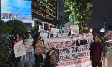 Gelar Aksi Di Rakernas METI, Gerakan Pemuda Energi Tuntut Evaluasi Terbuka Proyek Nasional