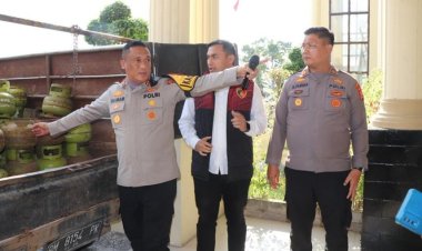 Bongkar Penyalahgunaan LPG Bersubsidi, Polres Rohil Amankan Tiga Tersangka