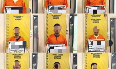 Kasus Penganiayaan Berkelompok Di Desa Sinama Nenek, Polres Kampar Tetapkan 9 Orang Tersangka