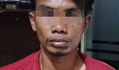 Pencurian Kabel Travo Digagalkan Warga, Pelaku Diamankan Polres Pelalawan