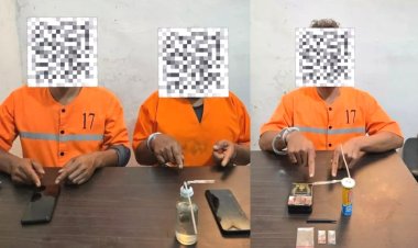 Berantas Peredaran Narkoba Di Tengganau, Polsek Pinggir Sita Barang Bukti Sabu Seberat 1,83 Gram