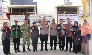 Sesuaikan Pemekaran Wilayah, Polresta Pekanbaru Resmi Ubah Nomenklatur Sejumlah Polsek