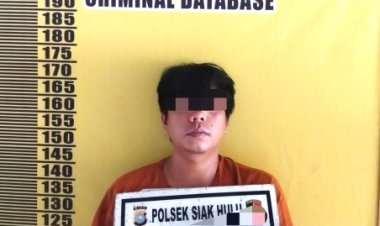 Tertangkap Saat Beraksi Di Depan Masjid, Polsek Siak Hulu Amankan Pelaku Curanmor