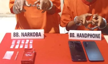 Bongkar Peredaran Narkoba Di Bangkinang, Polres Kampar Sita 2,02 Gram Sabu