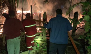 Api Unggun Jadi Petaka, Puluhan Kambing Dan Ayam Di Kuantan Hilir Terbakar Dalam Hitungan Menit