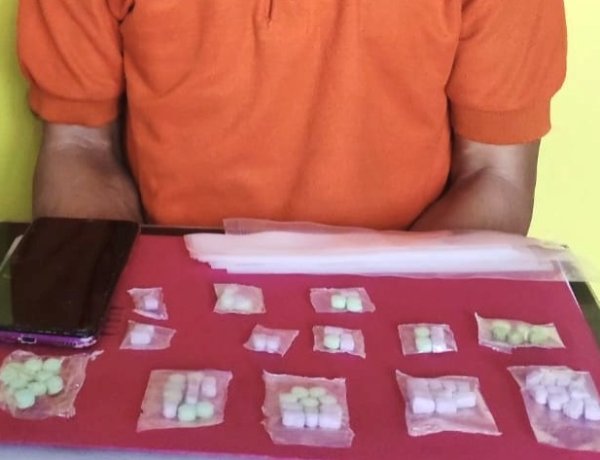 Bongkar Peredaran Narkoba Di Pasir Penyu, Polres Inhu Sita 74 Butir Pil Ekstasi