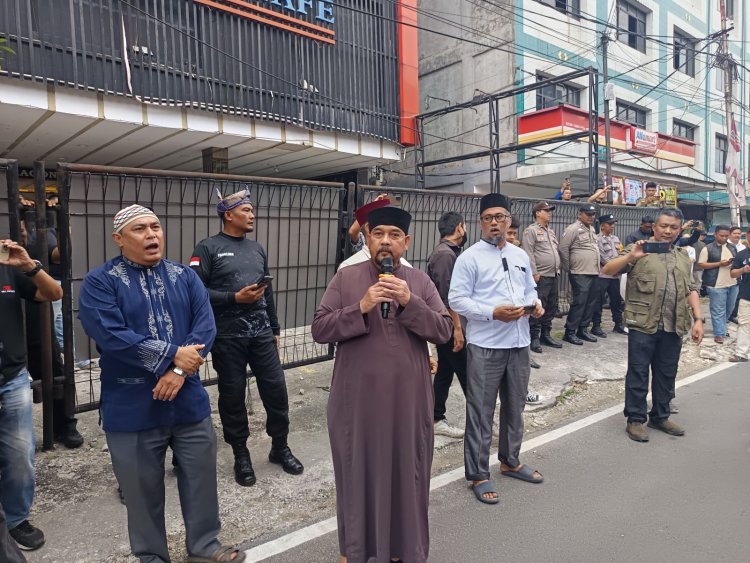 Buntut Viralnya Dugaan Aktivitas LGBT, Puluhan Warga Gelar Aksi Desak Pemko Pekanbaru Tutup THM Paragon
