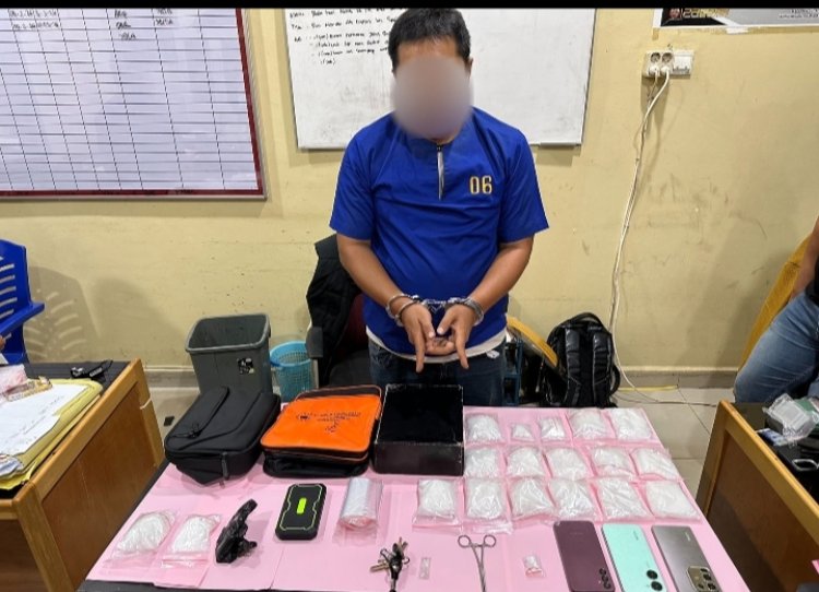 Berawal Dari Laporan Warga, Polres Dumai Bongkar Peredaran Sabu Skala Besar 1,6 Kg