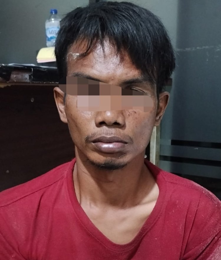 Pencurian Kabel Travo Digagalkan Warga, Pelaku Diamankan Polres Pelalawan