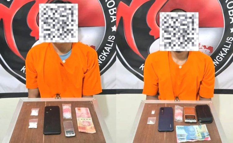 Bongkar Peredaran Narkoba Di Bathin Solapan, Polres Bengkalis Sita 10,83 Gram Sabu