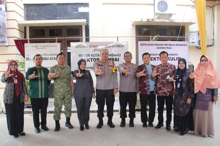 Sesuaikan Pemekaran Wilayah, Polresta Pekanbaru Resmi Ubah Nomenklatur Sejumlah Polsek