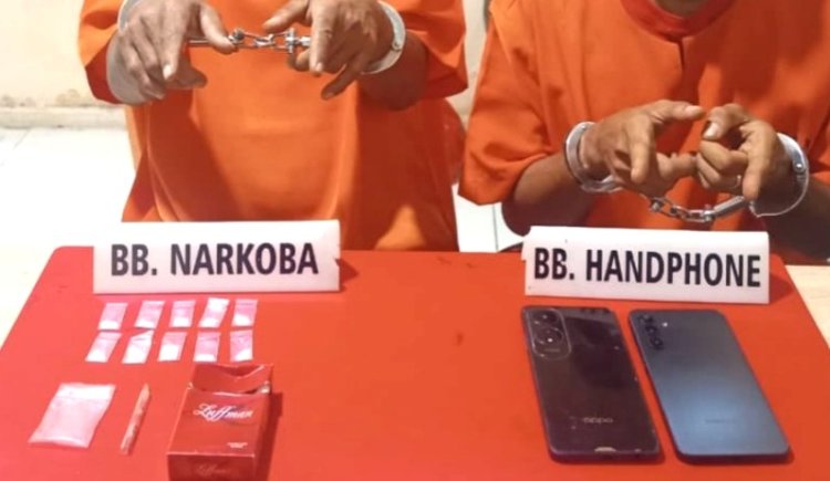 Bongkar Peredaran Narkoba Di Bangkinang, Polres Kampar Sita 2,02 Gram Sabu