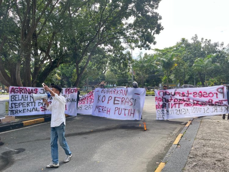 Kepung DPRD Riau, KPKN Suarakan Isu Agraria Hingga Evaluasi Program MBG