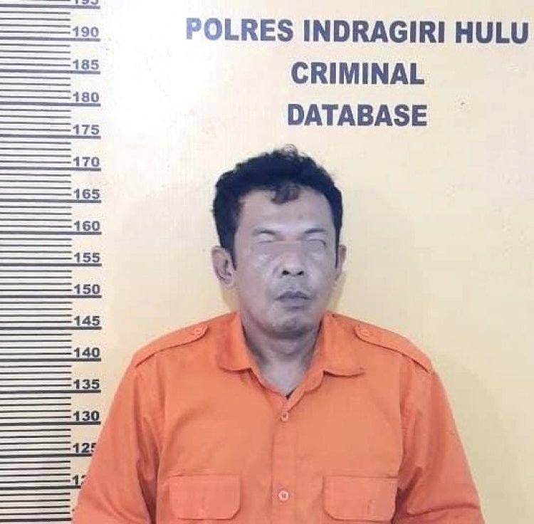 Bongkar Peredaran Narkoba Di Japura, Oknum PNS Disnaker Ditahan Polres Inhu