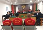 Sidang Putusan Perkara Pengeroyokan Karyawan PT TKWL, PN Bengkalis Jatuhkan Vonis 14 Bulan Penjara