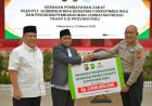 Pembangunan Jembatan Merah Putih Presisi Tahap II, Baznas Riau Salurkan Bantuan Rp3 Miliar