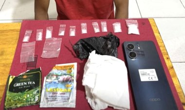 Bongkar Peredaran Narkoba Di Suak Lanjut, Polres Siak Sita 4,69 Gram Sabu