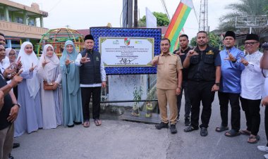 70 Rumah Tangga Kelola Sampah Jadi Cuan, Pemko Pekanbaru Resmikan KEMAS Di Payung Sekaki