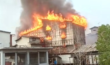 Kebakaran Hebat Landa Kecamatan Concong, 26 Rumah dan 7 Gudang Hangus Dilalap Sijago Merah