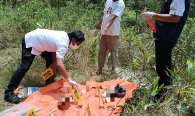 Temukan Kerangka Manusia Di Kawasan PT RAPP, Polres Kuansing Lakukan Autopsi Dan Penyelidikan
