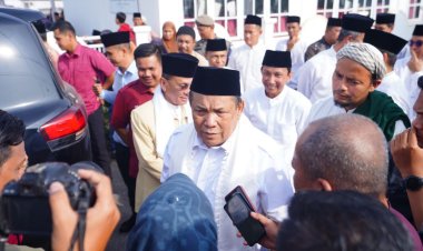 Tinjau Pasar Murah Di Bagan Siapi-api, Pemprov Riau Jamin Stok Pangan Stabil Jelang Idul Fitri