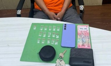 Bongkar Peredaran Narkoba Di Sidomulyo Barat, Polresta Pekanbaru Sita 3,5 Gram Sabu