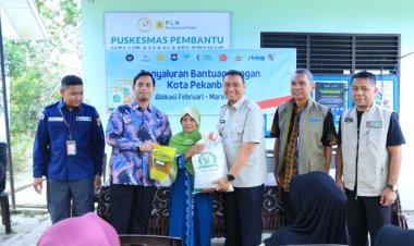 Program Bantuan Pangan RI, 63 Ribu Warga Pekanbaru Dapat Beras 20 Kg Dan Minyak Goreng