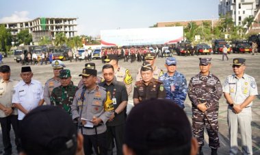 Apel Operasi Ketupat 2026, 3.815 Personel Gabungan Polda Riau Siap Jaga Mudik Lebaran