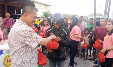 Aksi Sosial Di Bulan Ramadan, Perkumpulan Marga Yang Pekanbaru Bagikan 500 Paket Takjil Gratis