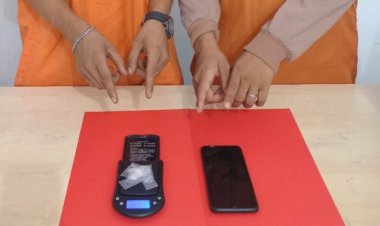 Bongkar Peredaran Narkoba Di Rumbio, Polres Kampar Sita 2,03 Gram Sabu