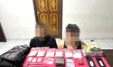 Bongkar Peredaran Narkoba Di Pekanbaru, Polda Riau Sita 673,4 Gram Sabu