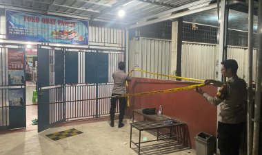 Sadis! Pemilik Toko Ponsel Di Siak Jadi Korban Pembacokan, Uang Rp200 Juta Raib