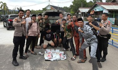Bongkar Peredaran Narkoba Di Pelabuhan Roro, Polres Bengkalis Sita 13 Kg Sabu Dan 373 Vape Getar