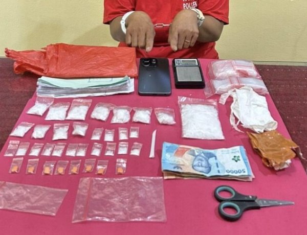 Bongkar Peredaran Narkoba Di Lirik, Polres Inhu Sita 27 Paket Sabu Dan 8 Pil Ekstasi