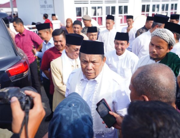 Tinjau Pasar Murah Di Bagan Siapi-api, Pemprov Riau Jamin Stok Pangan Stabil Jelang Idul Fitri