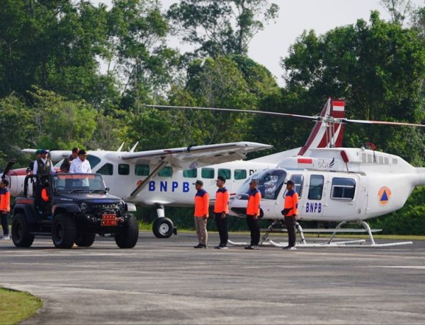 Perkuat Pengawasan Karhutla, BNPB Kerahkan Dua Helikopter Patroli Ke Riau