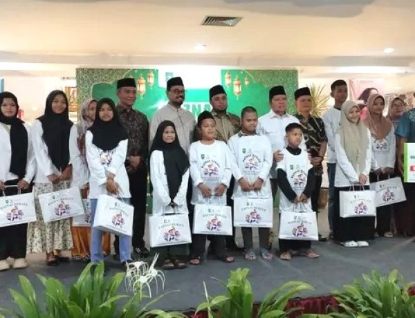 Gelar Program Beraye 2026, Baznas Riau Ajak 1.000 Anak Yatim Belanja Baju Lebaran