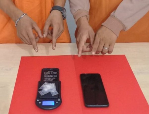 Bongkar Peredaran Narkoba Di Rumbio, Polres Kampar Sita 2,03 Gram Sabu