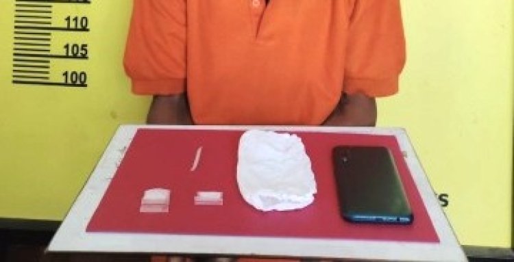 Bongkar Peredaran Narkoba Di Sungai Lala, Polres Inhu Sita 3,22 Gram Sabu
