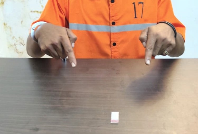 Bongkar Peredaran Narkoba Di Pinggir, Polres Bengkalis Sita 0,51 Gram Sabu