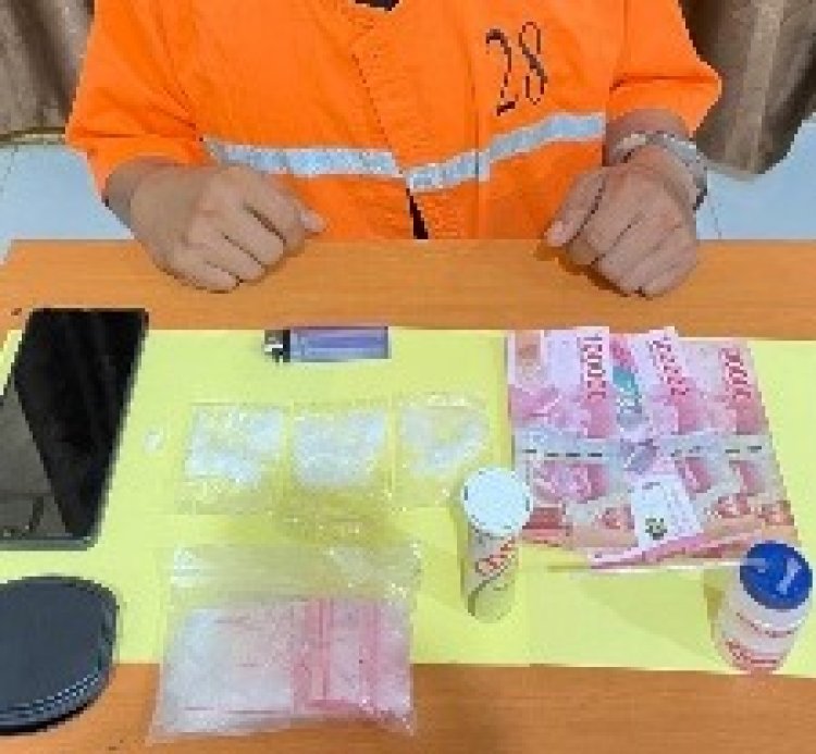 Bongkar Peredaran Narkoba Di Bandar Jaya, Polsek Siak Kecil Sita 13,52 Gram Sabu