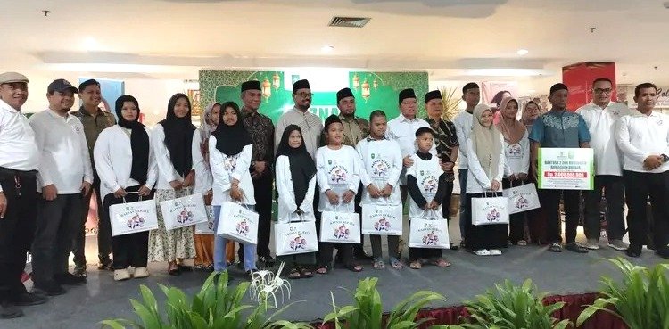 Gelar Program Beraye 2026, Baznas Riau Ajak 1.000 Anak Yatim Belanja Baju Lebaran