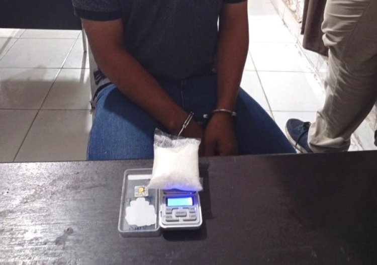 Bongkar Peredaran Narkoba Di Sri Tanjung, Polsek Rupat Sita 101 Gram Sabu