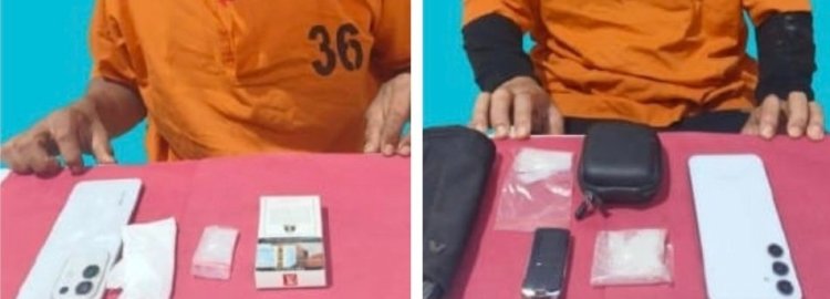 Bongkar Peredaran Narkoba Di Teluk Meranti, Polres Pelalawan Sita 13,95 Gram Sabu